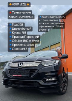 Honda Vezel в г.Санкт-Петербург