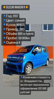 Suzuki Wagon R в г.Нижний Новгород